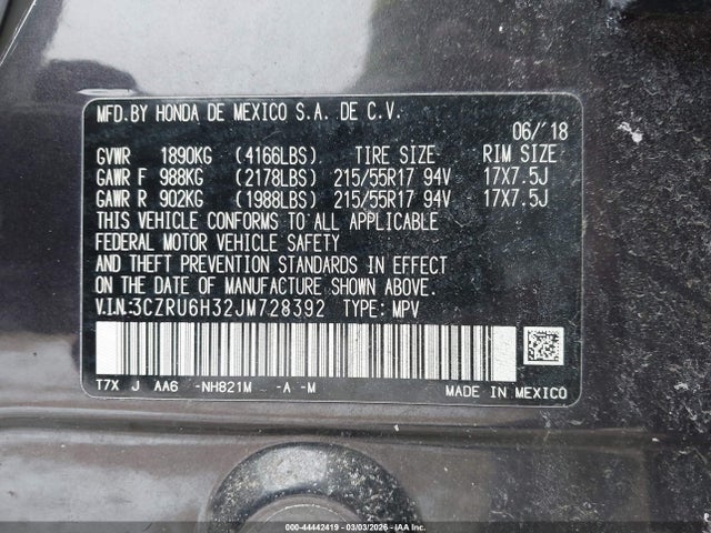 Honda HR-V Lx