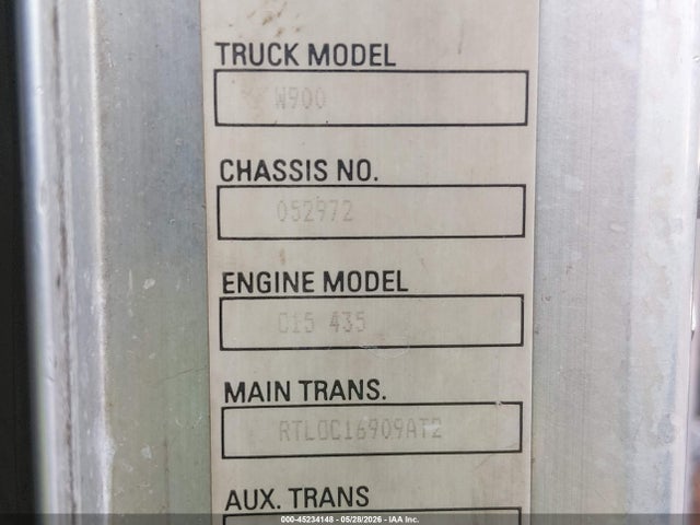Kenworth Construction W900