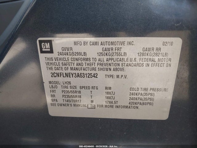 Chevrolet Equinox Lt