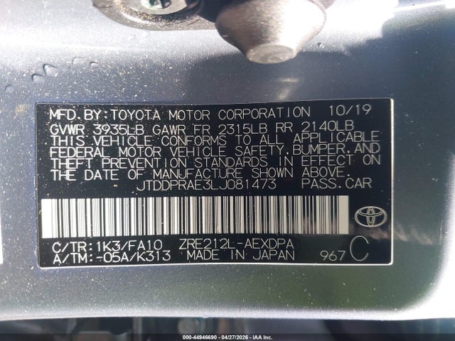 Toyota Corolla L