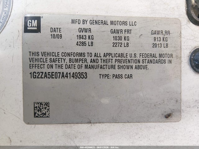 Pontiac G6