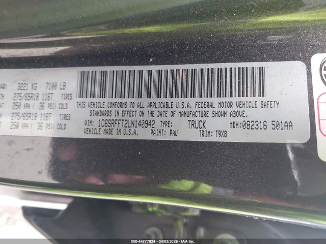 Ram 1500 Big Horn  4x4 5'7 Box