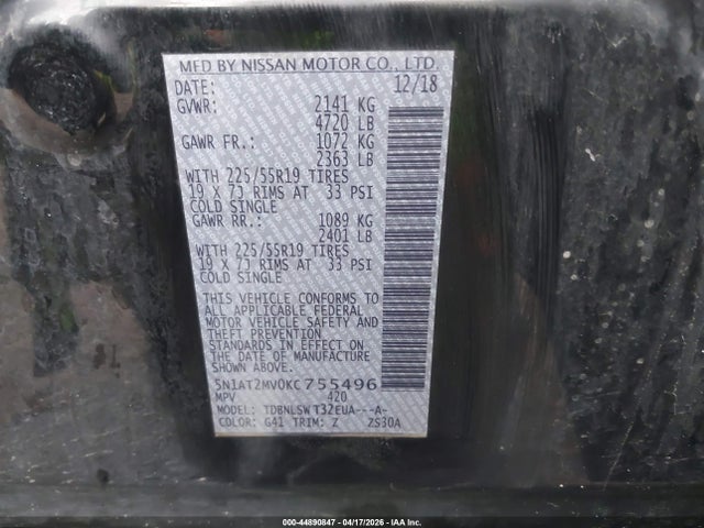 Nissan Rogue Sl