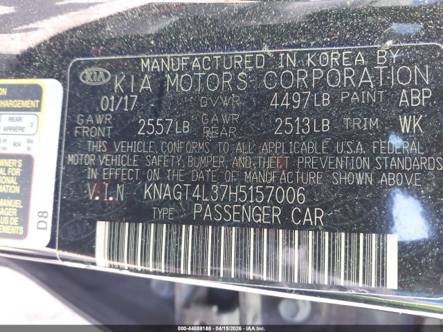 Kia Optima Lx