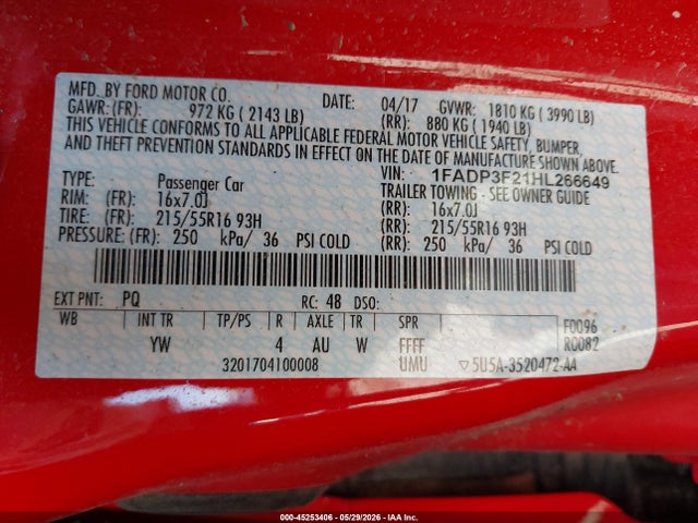 Ford Focus Se