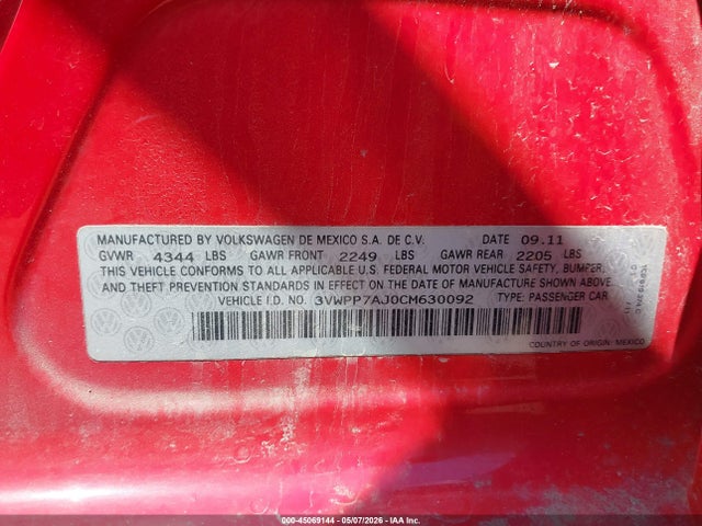 Volkswagen Jetta 2.5l Se