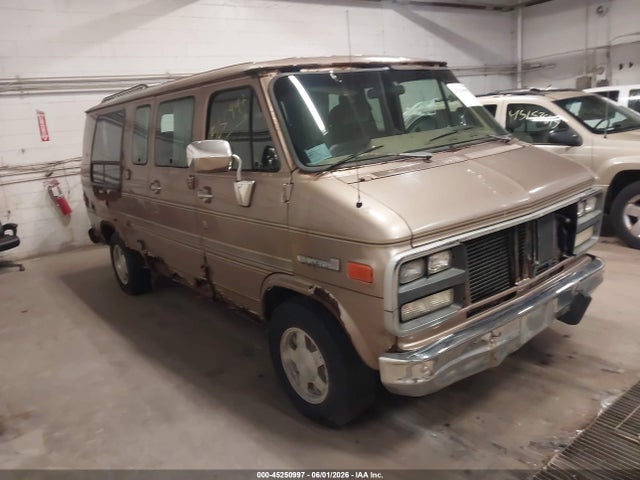 Salvage GMC Rally Wagon Van Image