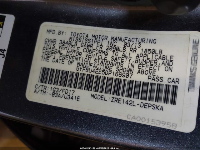 Toyota Corolla S