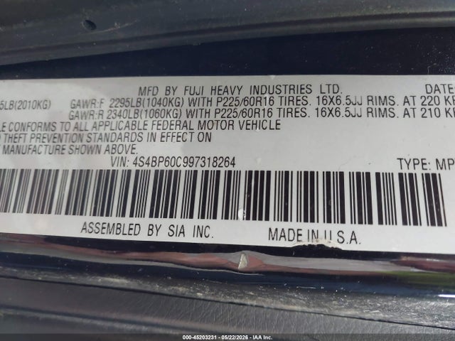 Subaru Outback 2.5i