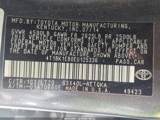 Toyota Avalon Xle Touring