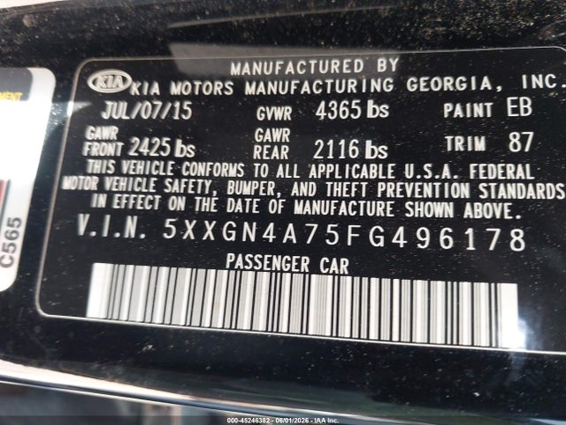 Kia Optima Ex