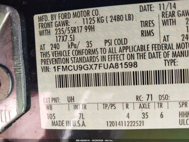 Ford Escape Se