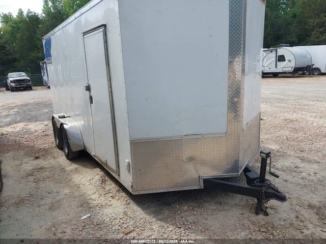 Salvage Eagle 7x16 Ta2 Enclosed Trailer Image
