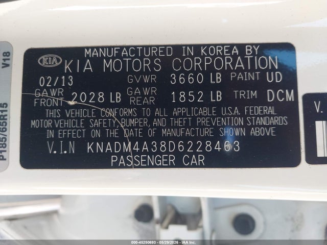 Kia Rio Lx