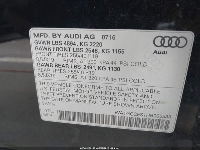 Audi Q3 2.0t Premium