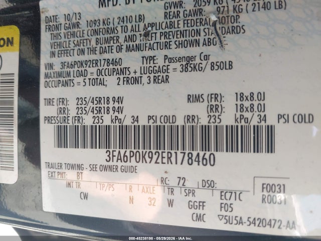 Ford Fusion Titanium