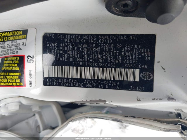 Toyota Camry Se