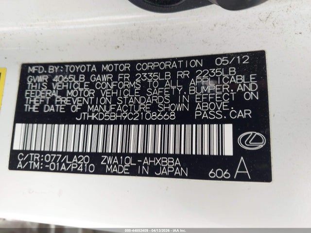 Lexus Ct Premium