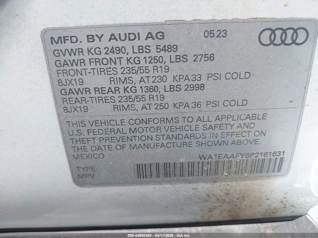 Audi Q5 Premium Plus 45 Tfsi S Line Quattro