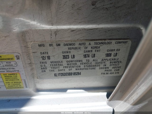 Chevrolet Aveo 1lt