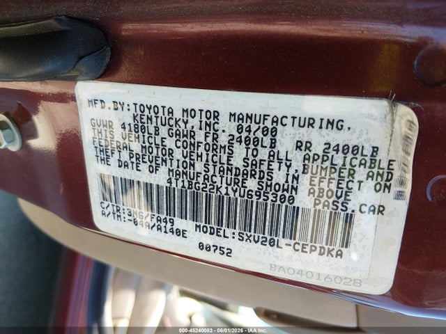 Toyota Camry Ce
