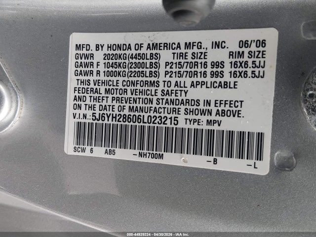 Honda Element Ex