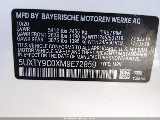 BMW X Series M40i
