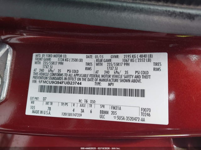 Ford Escape Se