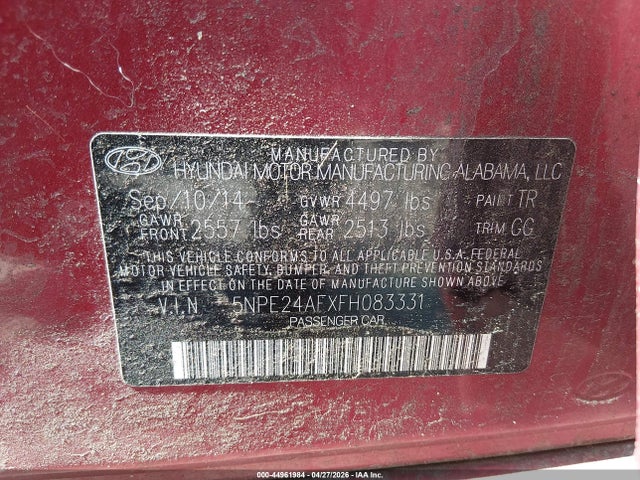Hyundai SONATA Se