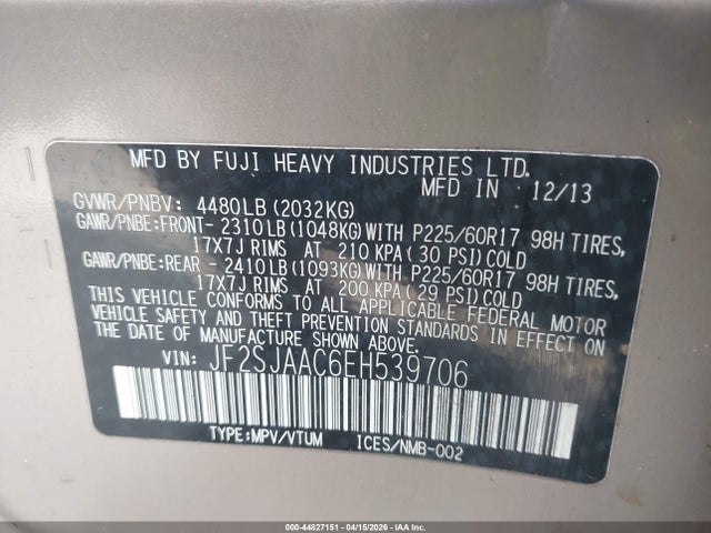 Subaru Forester 2.5i