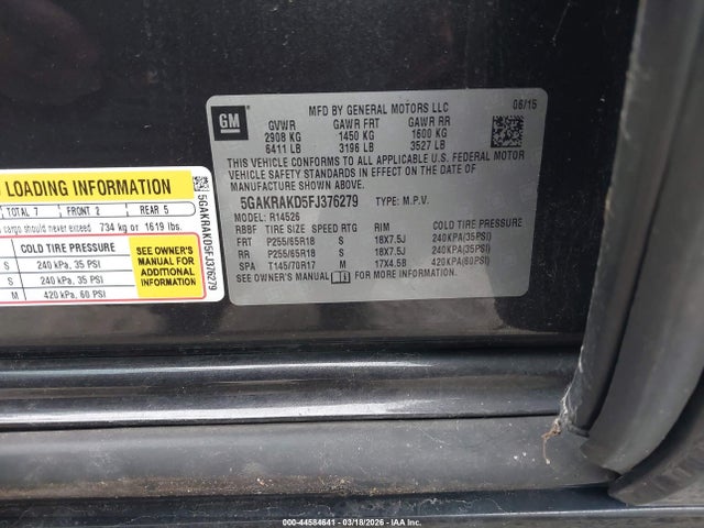 Buick Enclave Convenience