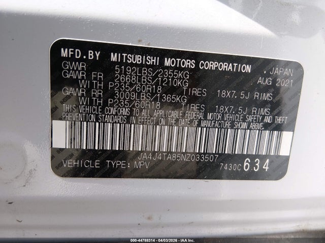 Mitsubishi Outlander Es 2.5 S-awc