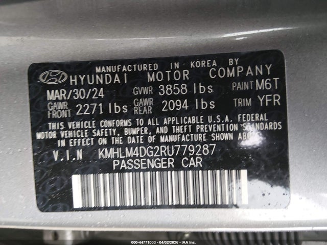 Hyundai ELANTRA Sel