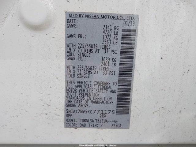 Nissan Rogue Sl