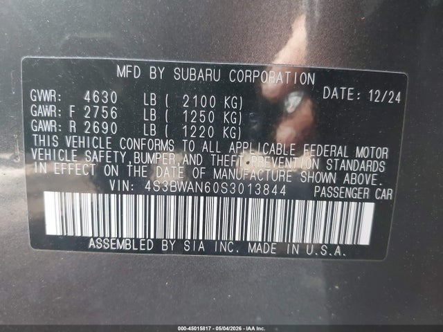 Subaru Legacy Limited