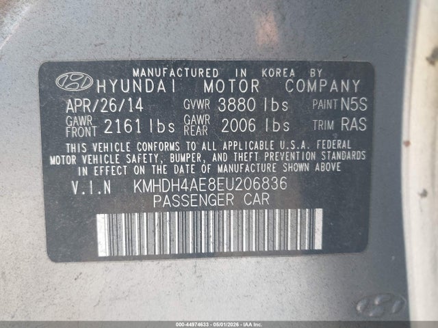 Hyundai ELANTRA Se