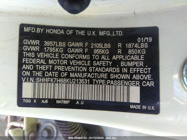 Honda Civic Ex