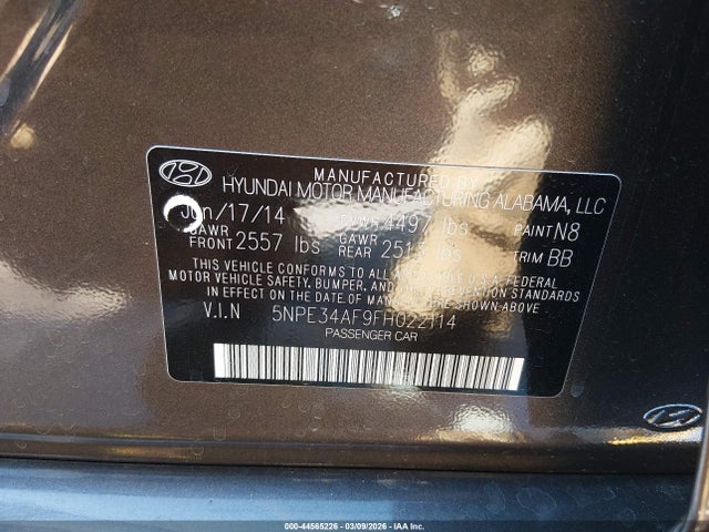 Hyundai SONATA Limited