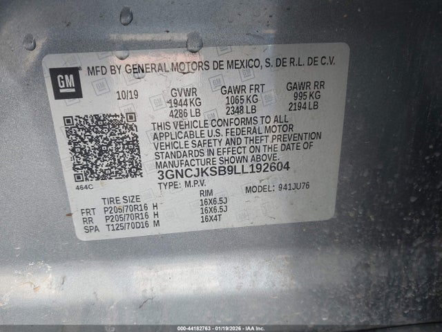Chevrolet Trax Fwd Ls