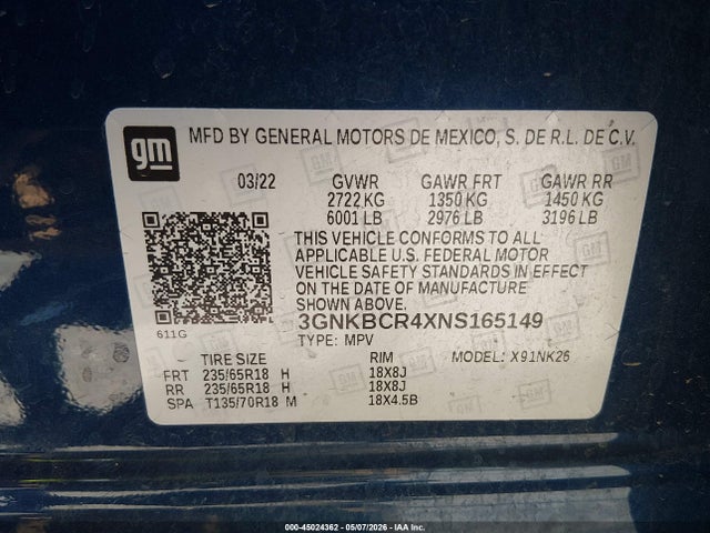 Chevrolet Blazer Fwd 2lt