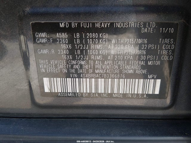Subaru Outback 2.5i