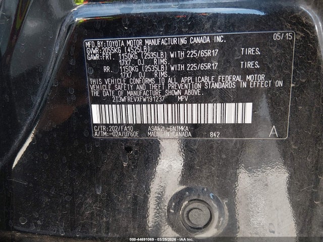 Toyota RAV4 Xle