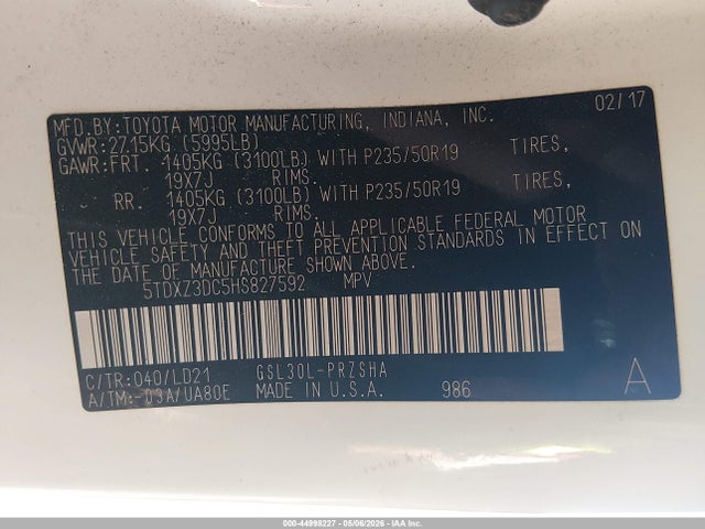 Toyota Sienna Se Premium 8 Passenger
