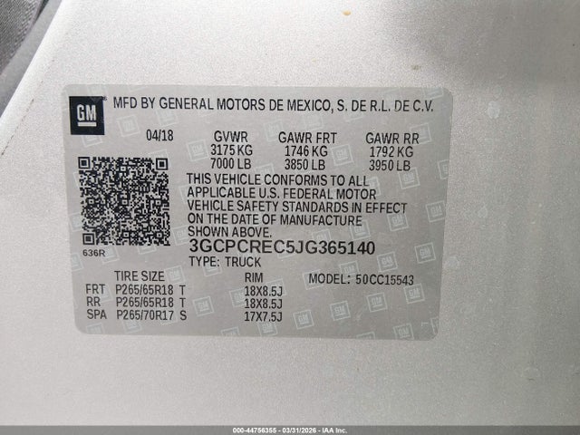Chevrolet Silverado 1500 1lt