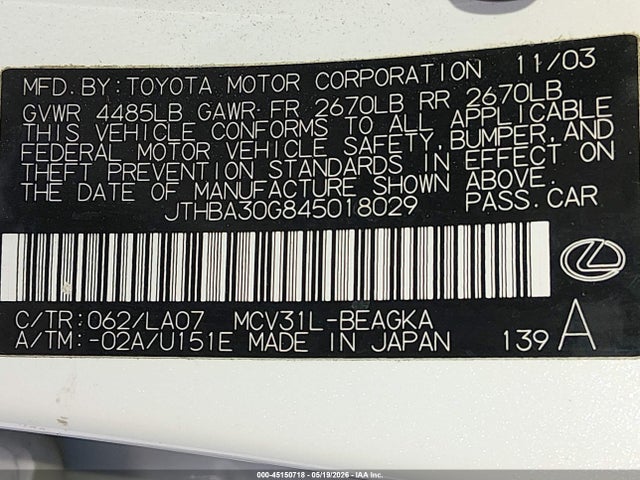 Lexus Es