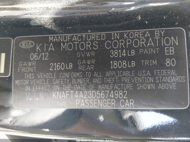 Kia Forte Lx