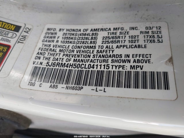 Honda CR-V Ex