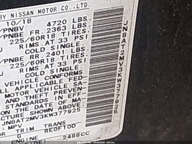 Nissan Rogue Sv