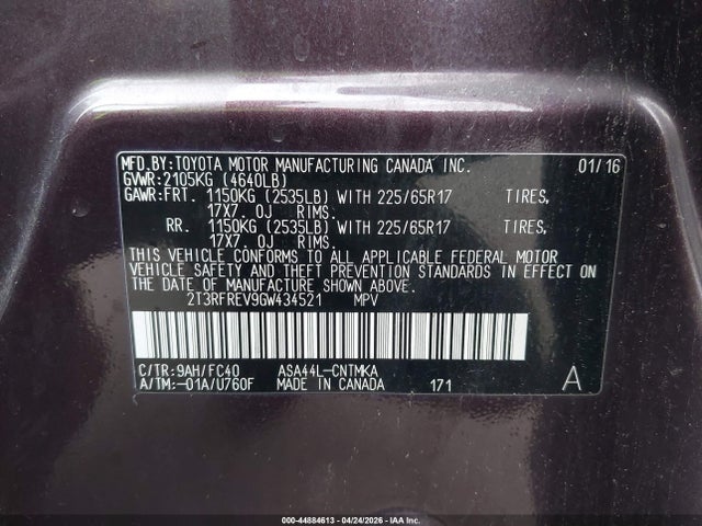 Toyota RAV4 Xle