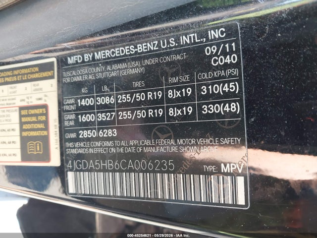 Mercedes-Benz M-Class 4matic